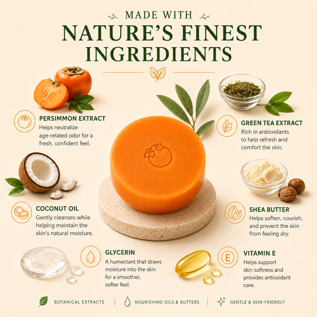 Persimmon Soap